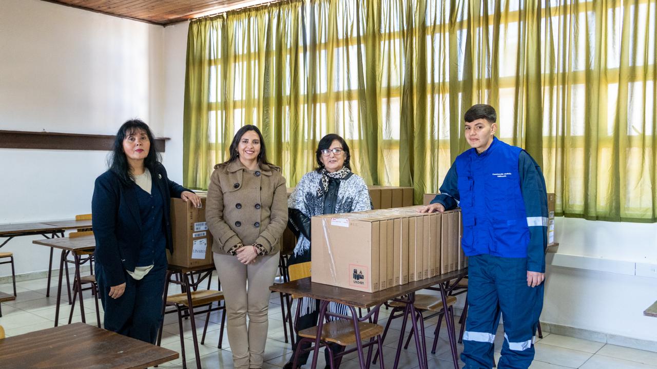 Instituto Politécnico Ireneo Badilla Fuentes implementa sala «Construyo Mi Futuro» gracias a proyecto de la Cámara Chilena de la Construcción